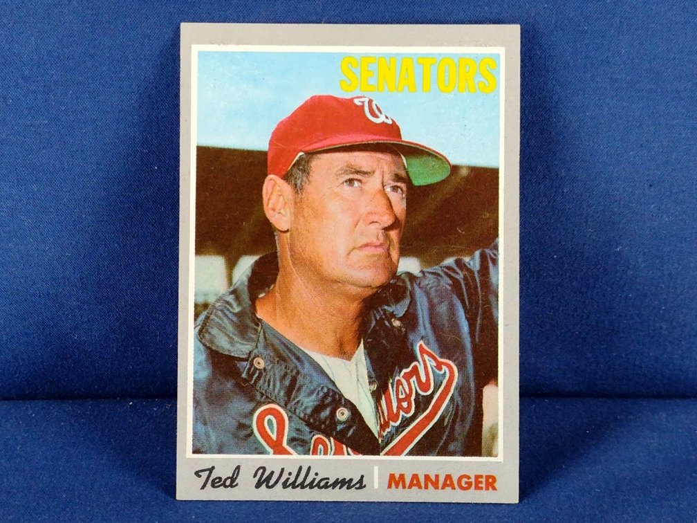 1970 Topps Ted Williams 211
