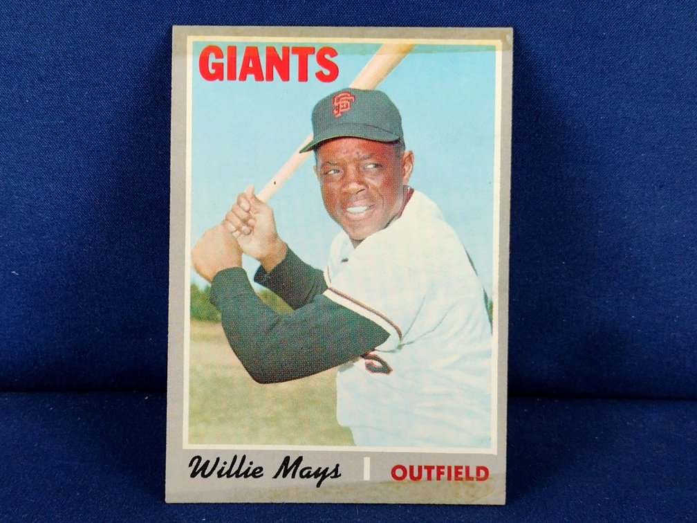 1970 Topps Willie Mays 600