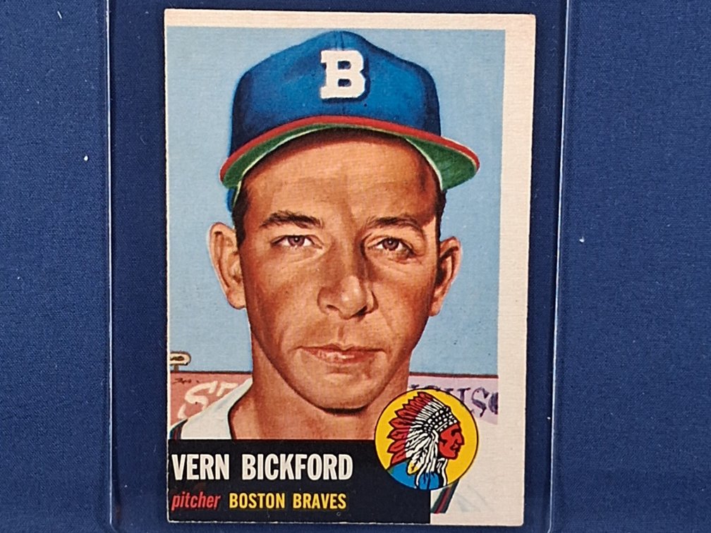1953 Topps Vern Bickford 161
