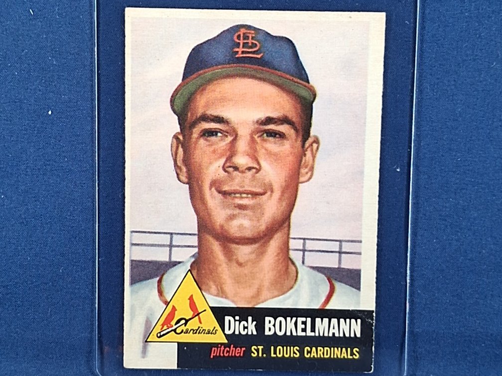 1953 Topps Dick Bokelmann 204