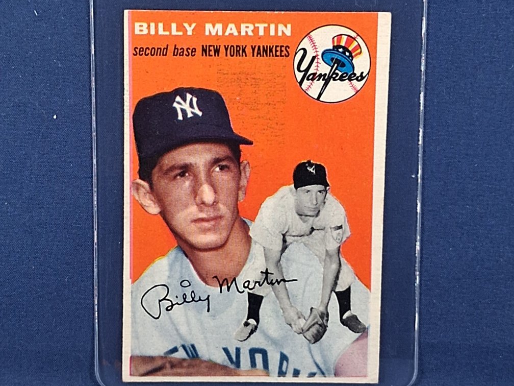 1954 Topps Billy Martin 13