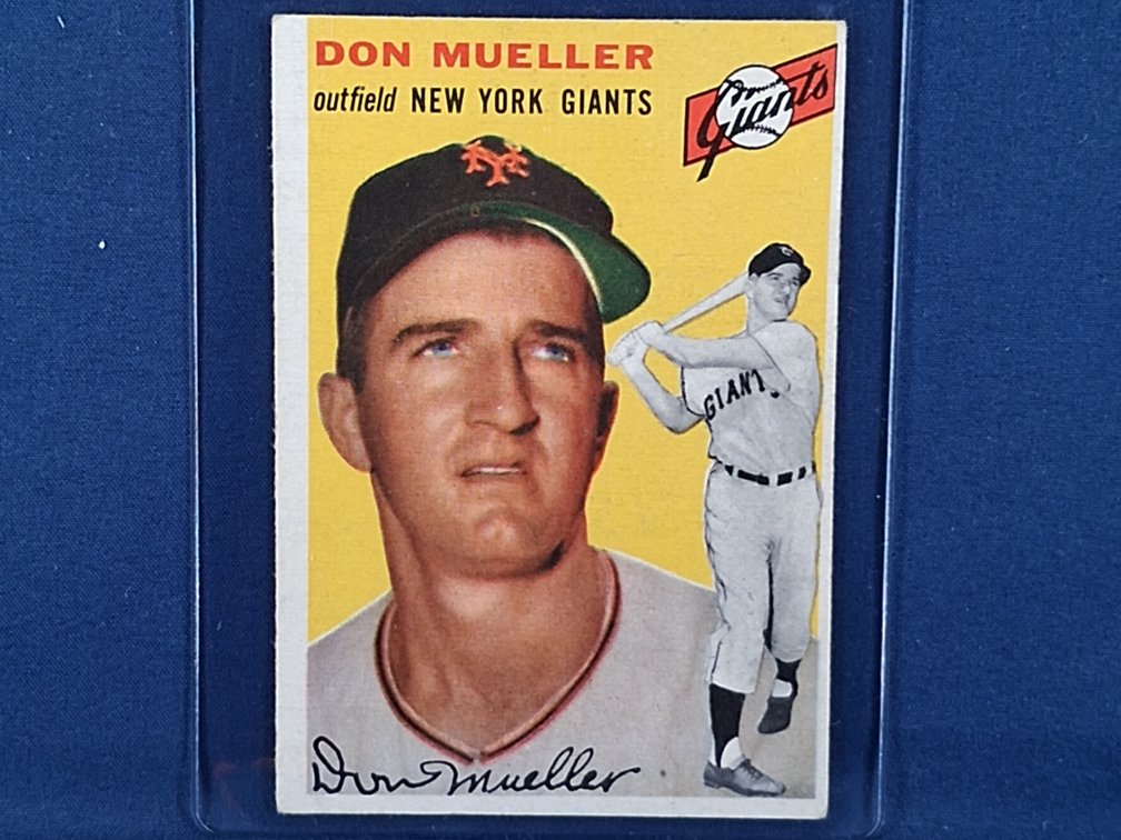 1954 Topps Don Mueller 42