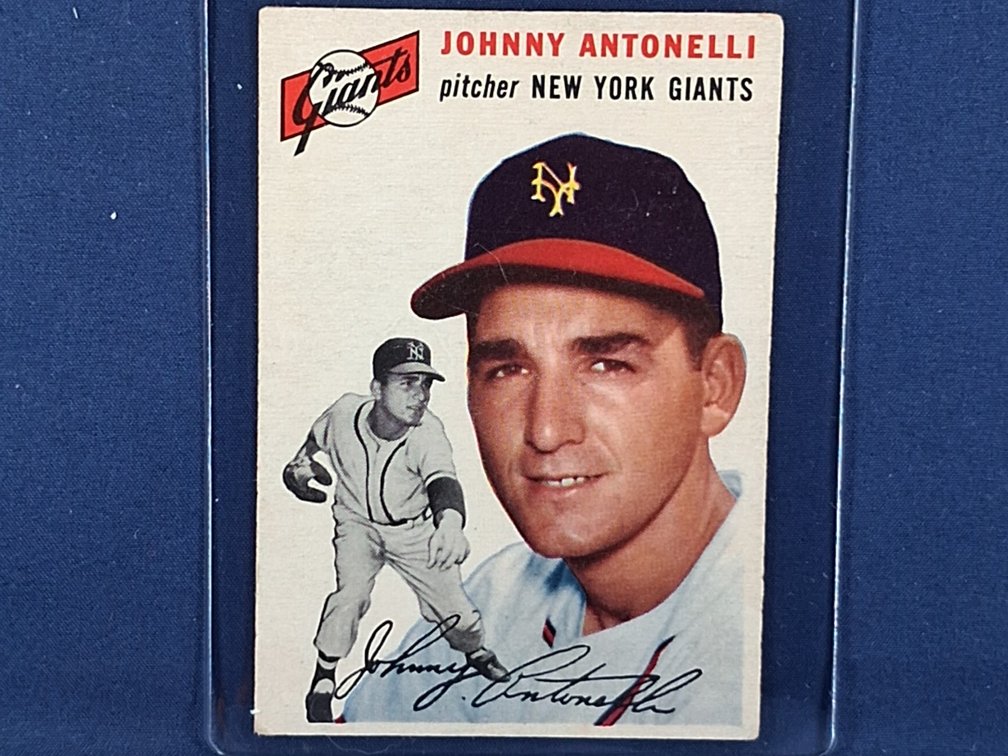 1954 Topps Johnny Antonelli 119