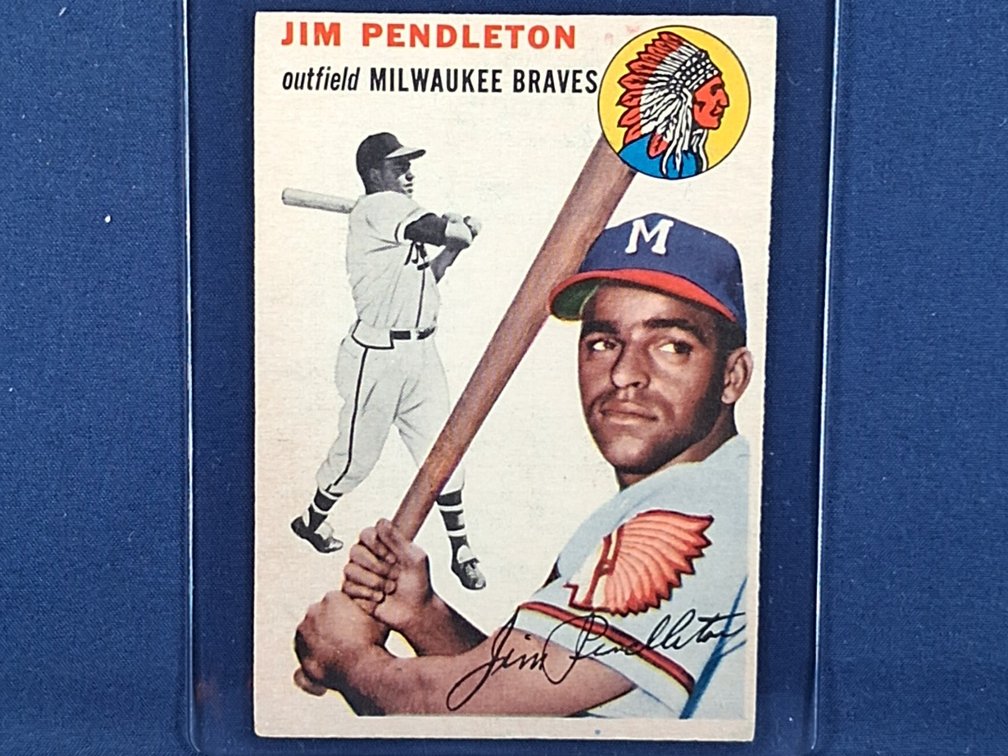 1954 Topps Jim Pendleton 165
