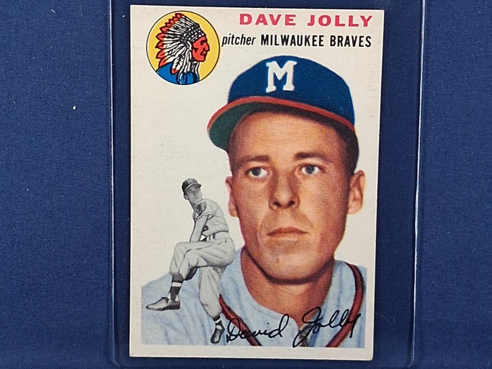 1954 Topps Dave Jolly 188