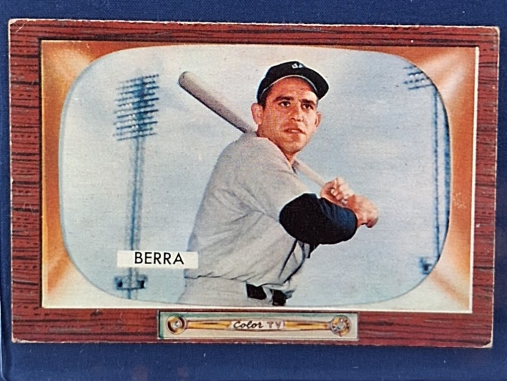1955 Bowman Yogi Berra   168