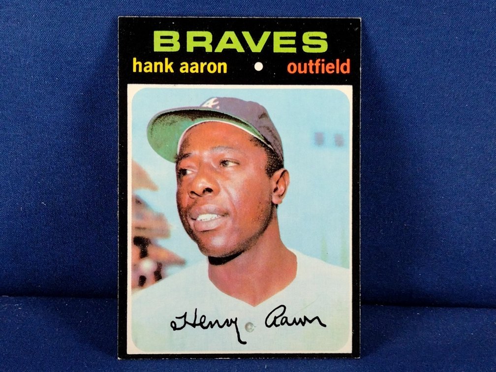 1971 Topps Hank Aaron 400