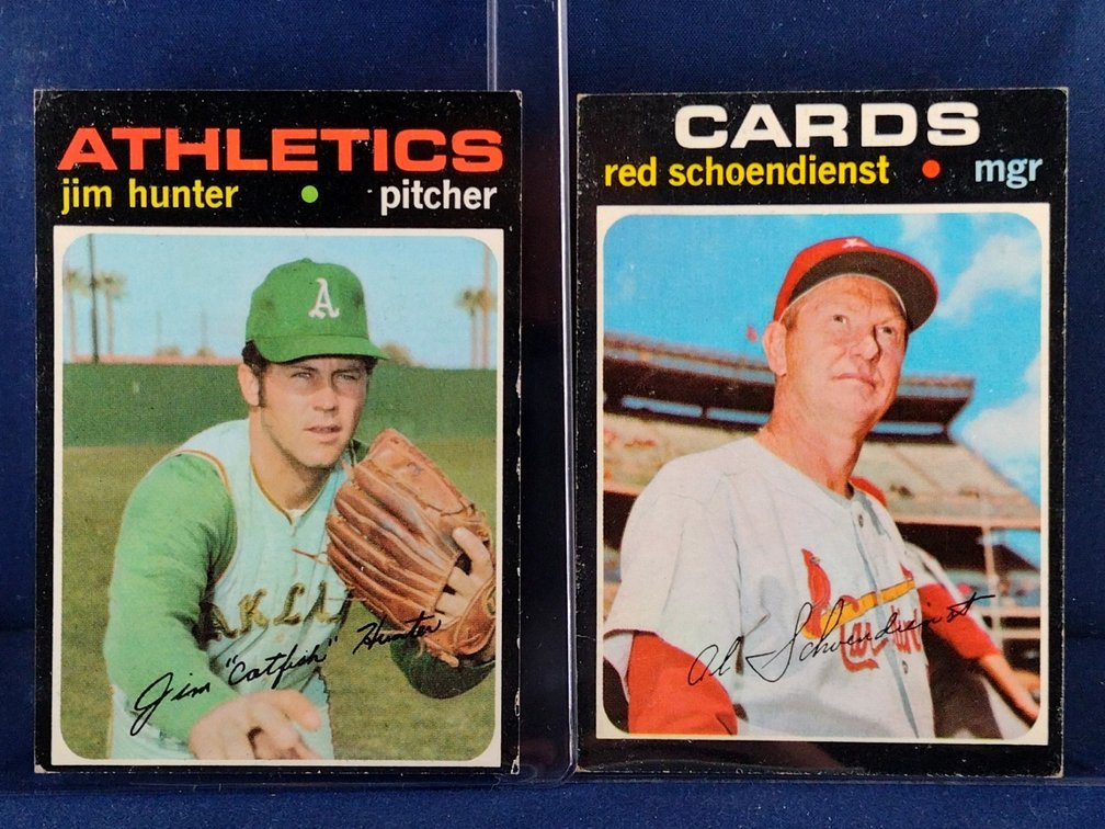 1971 Topps 4 cards 45, 239, 361, 543