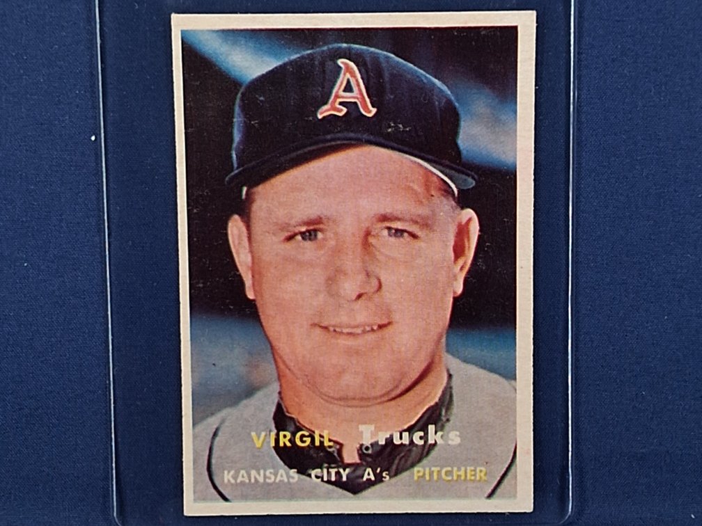 1957 Topps Virgil Trucks 187