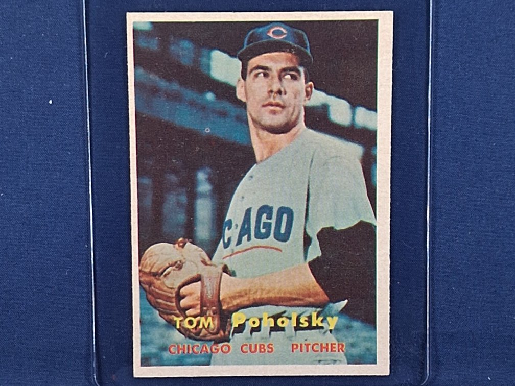1957 Topps Tom Poholsky 235