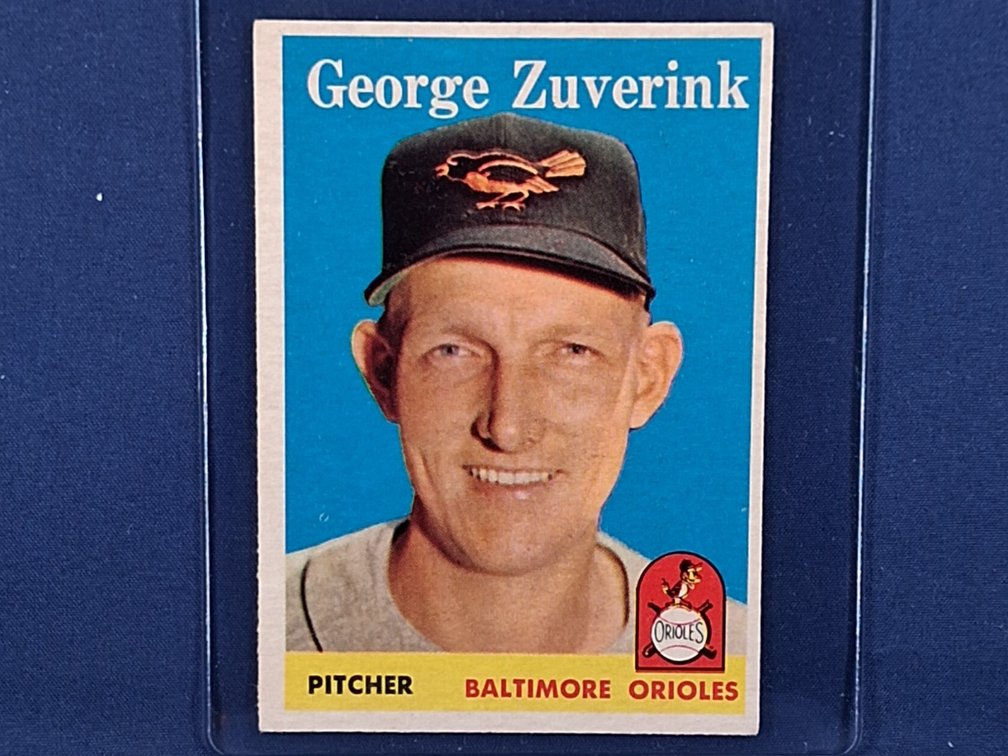 1958 Topps George Zuverink 6