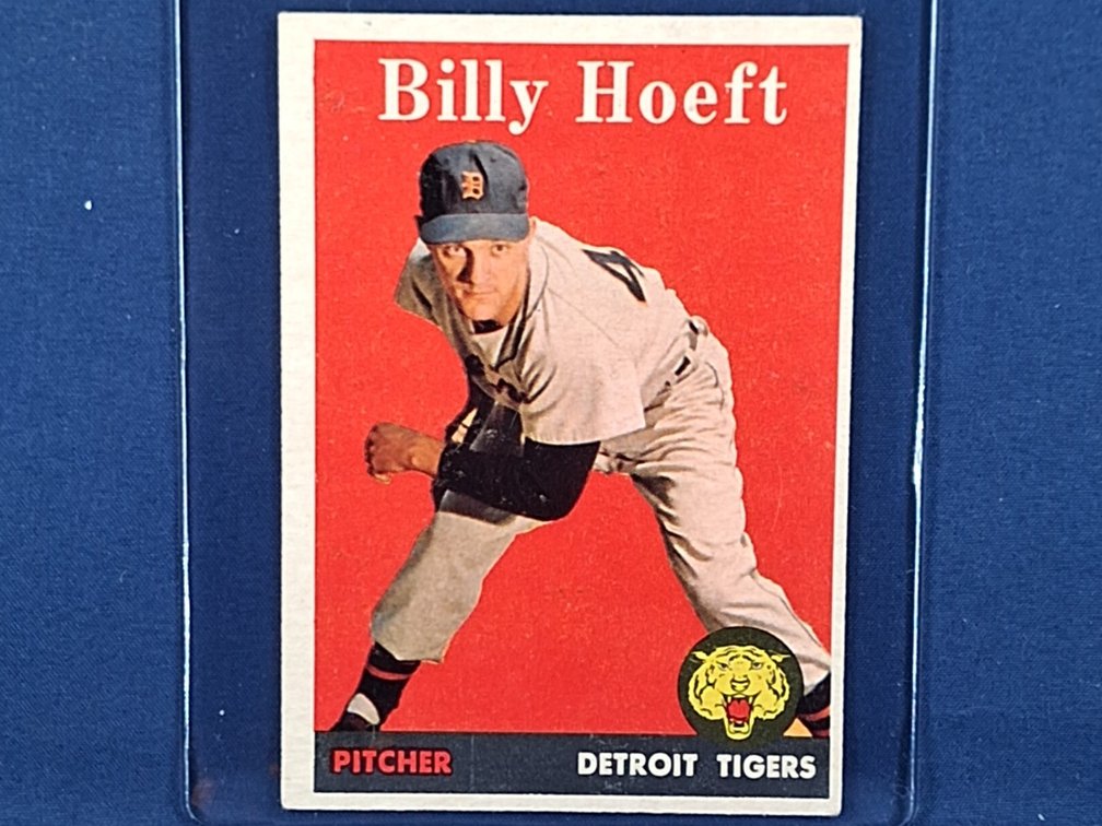 1958 Topps Billy Hoeft 13
