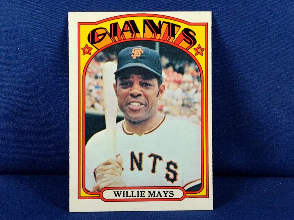 1972 Topps Willie Mays 49