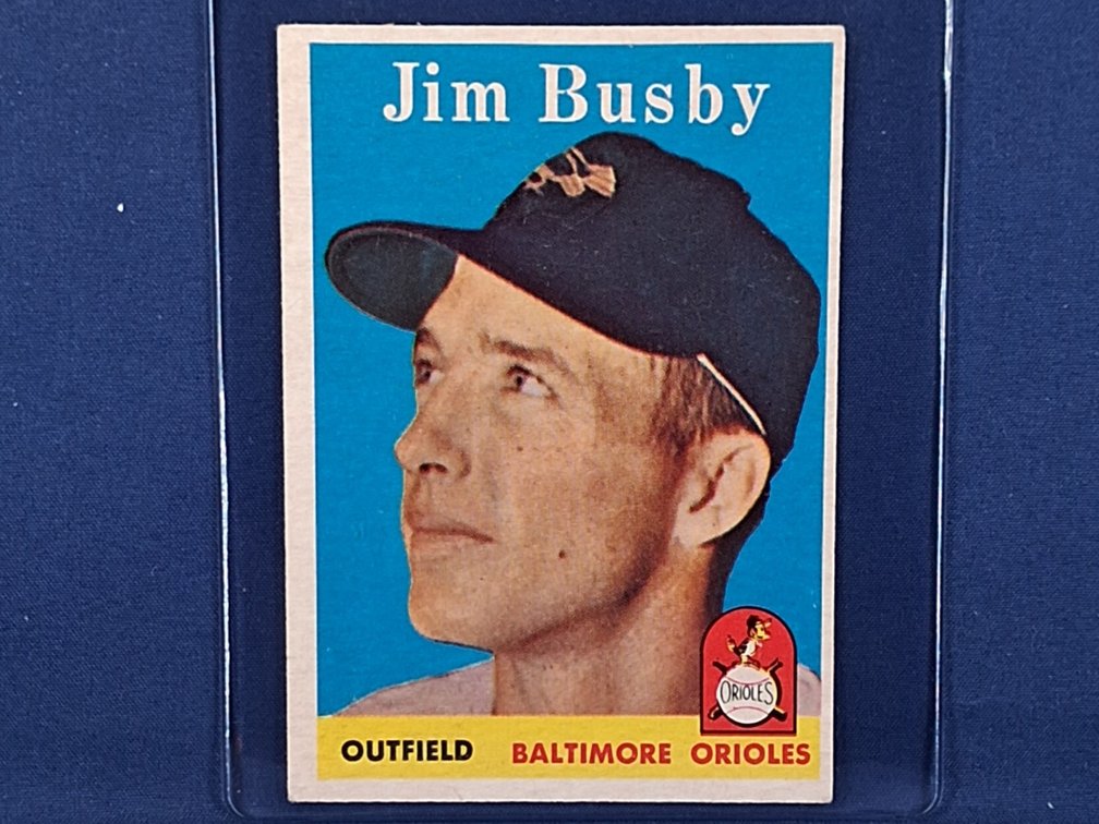 1958 Topps Jim Busby 28