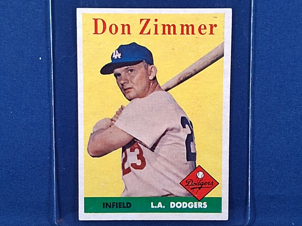 1958 Topps Don Zimmer 77