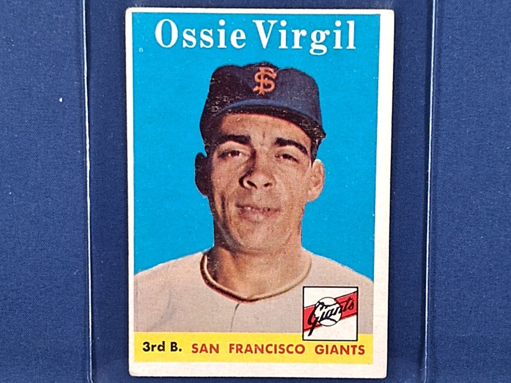 1958 Topps Ossie Virgil 107
