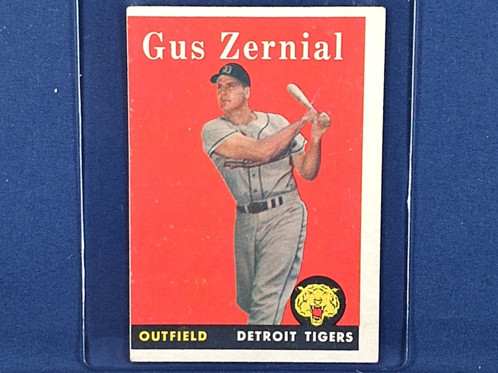 1958 Topps Gus Zernial 112
