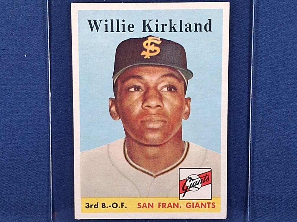 1958 Topps Willie Kirkland 128