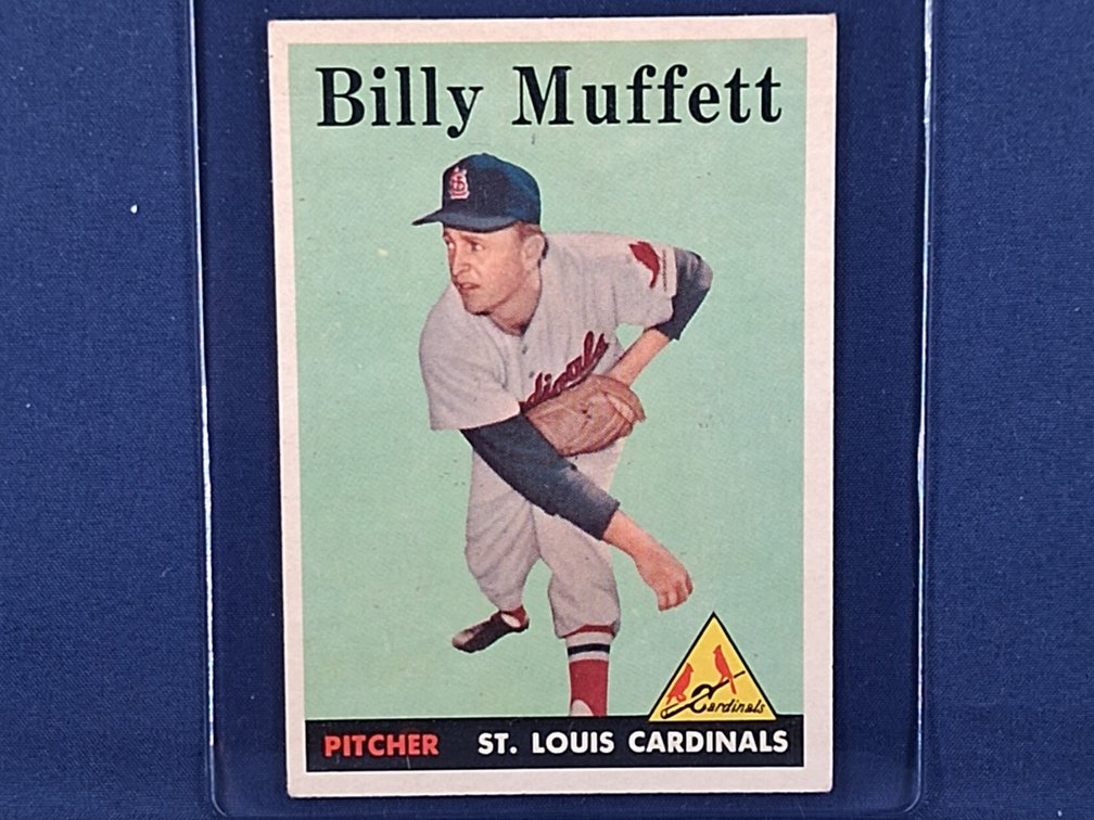 1958 Topps Billy Muffett 143