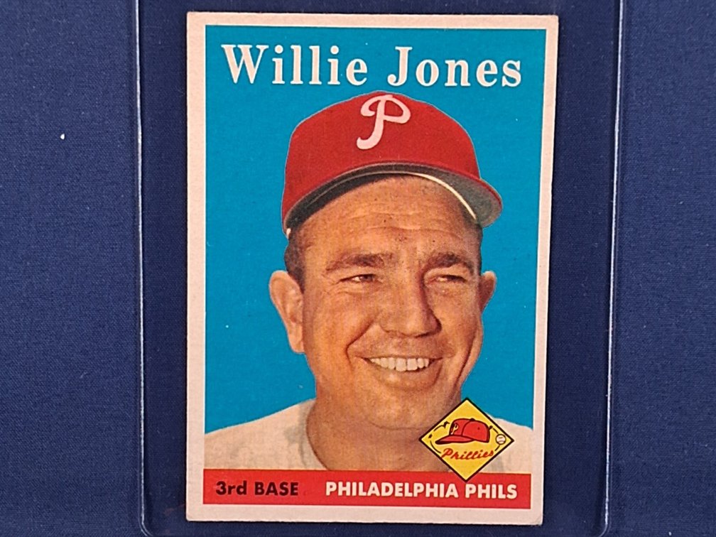 1958 Topps Willie Jones 181