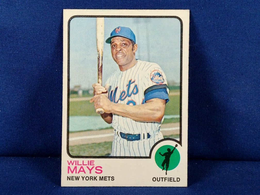 1973 Topps Willie Mays 305