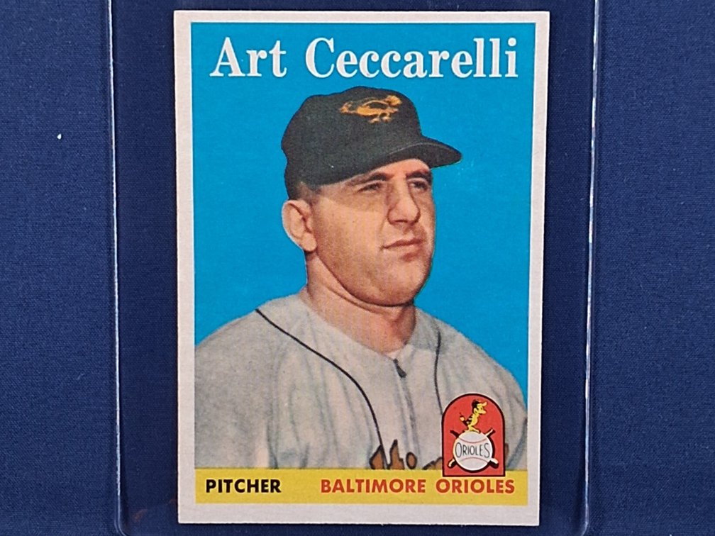 1958 Topps Art Ceccarelli 191
