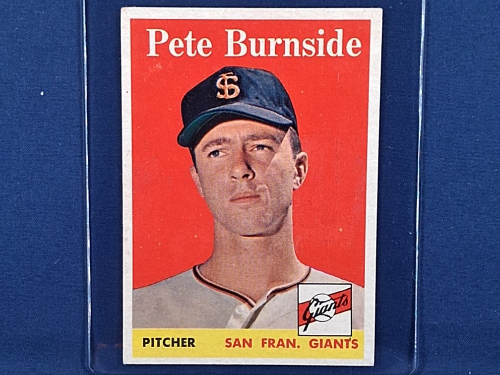 1958 Topps Pete Burnside 211