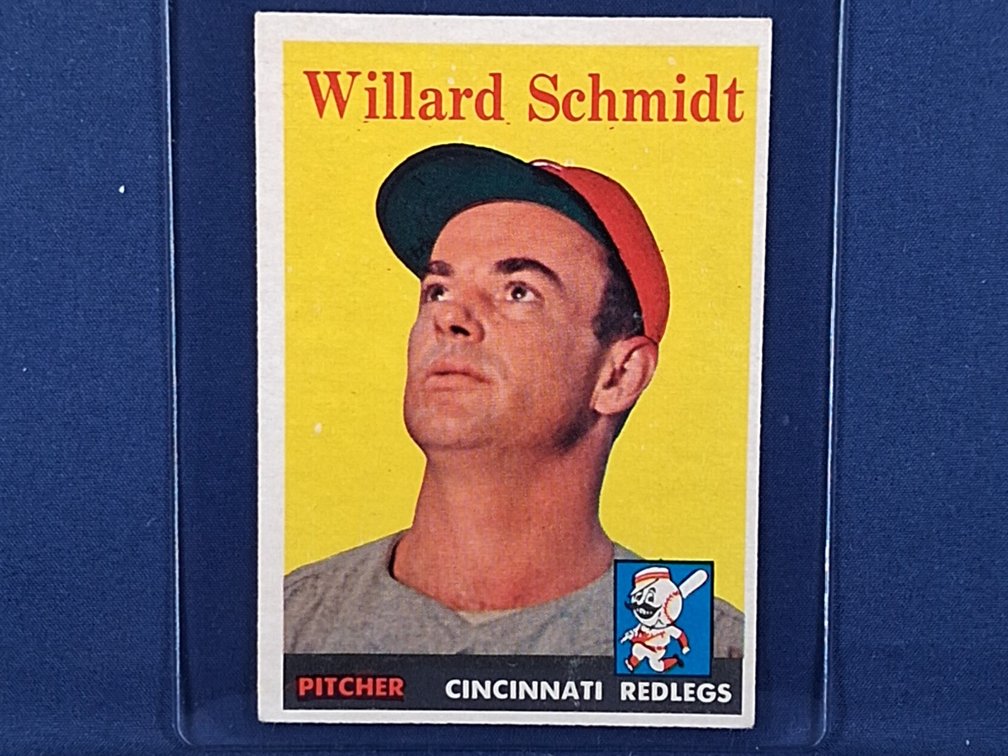 1958 Topps Willard Schmidt 214