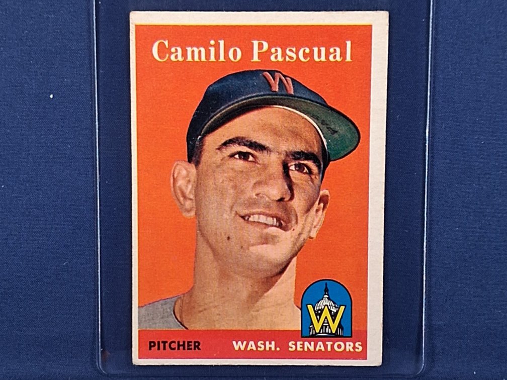 1958 Topps Camilo Pascual 219