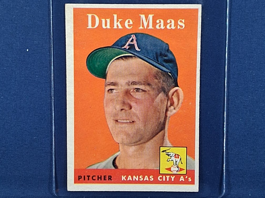 1958 Topps Duke Maas 228