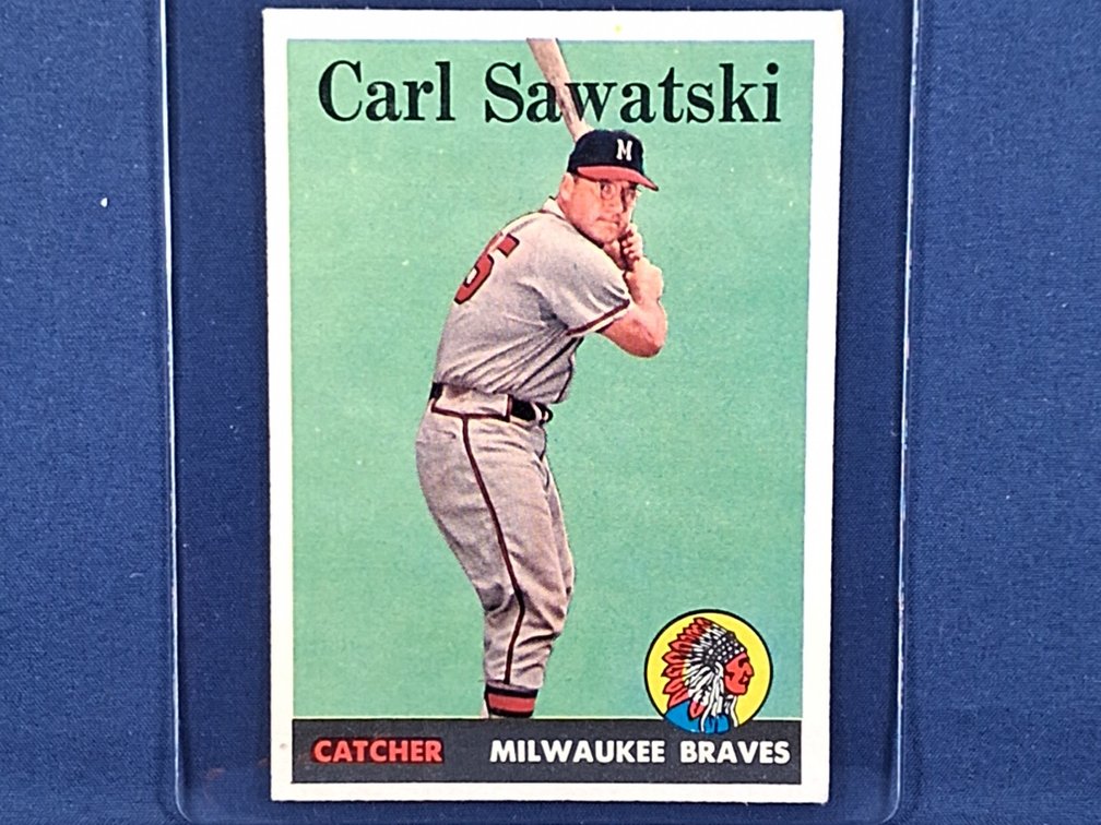 1958 Topps Carl Sawatski 234