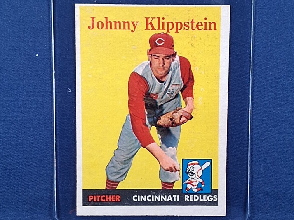 1958 Topps Johnny Klippstein 242