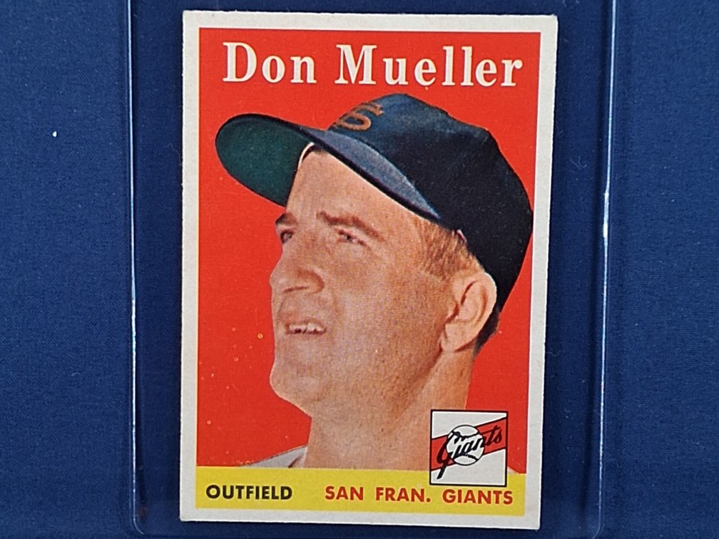 1958 Topps Don Mueller 253