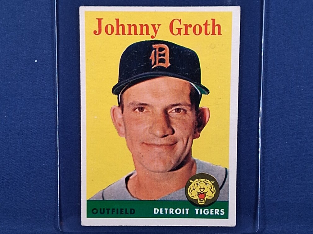 1958 Topps Johnny Groth 262