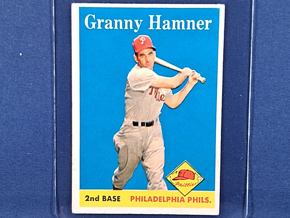 1958 Topps Granny Hamner 268