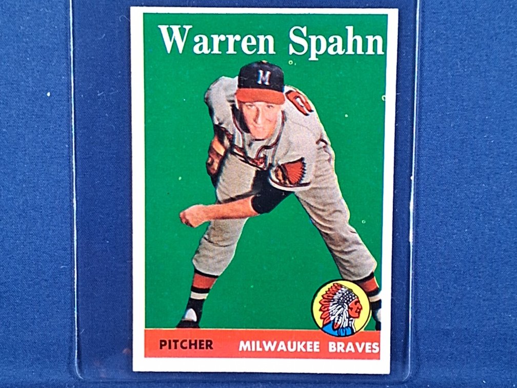 1958 Topps Warren Spahn 270