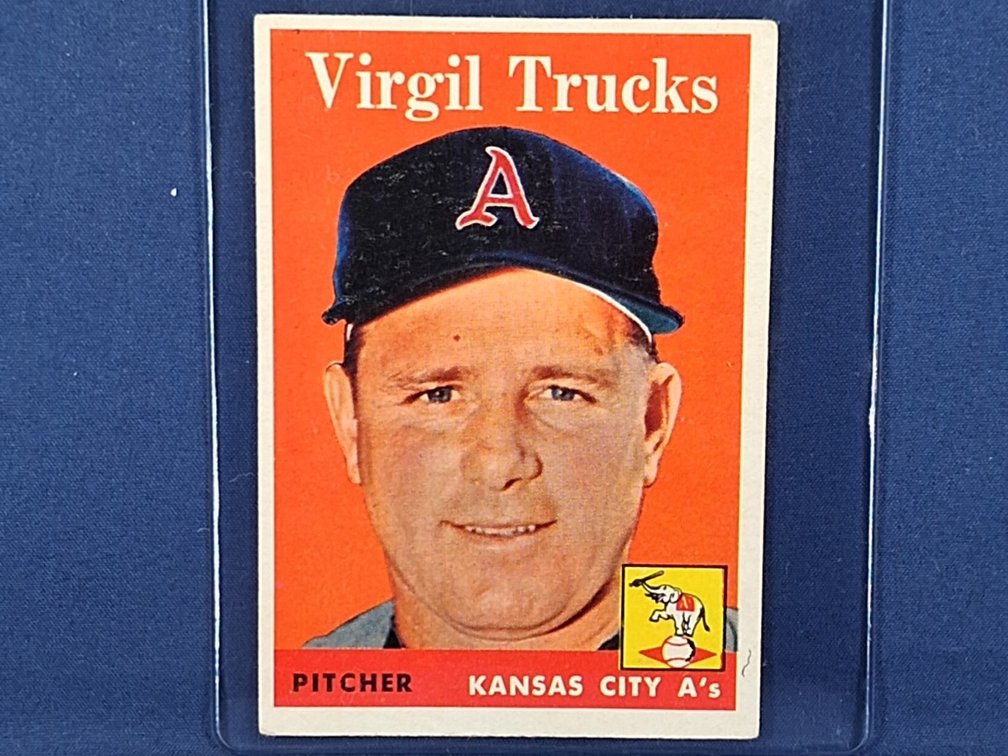 1958 Topps Virgil Trucks 277