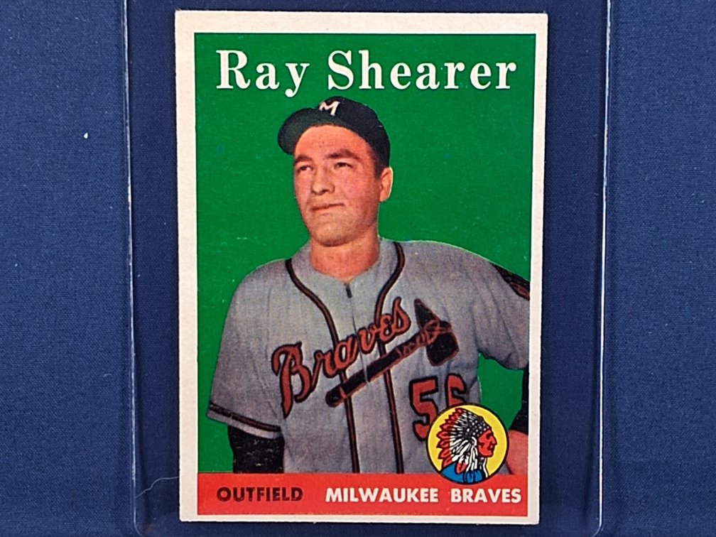 1958 Topps Ray Shearer 283