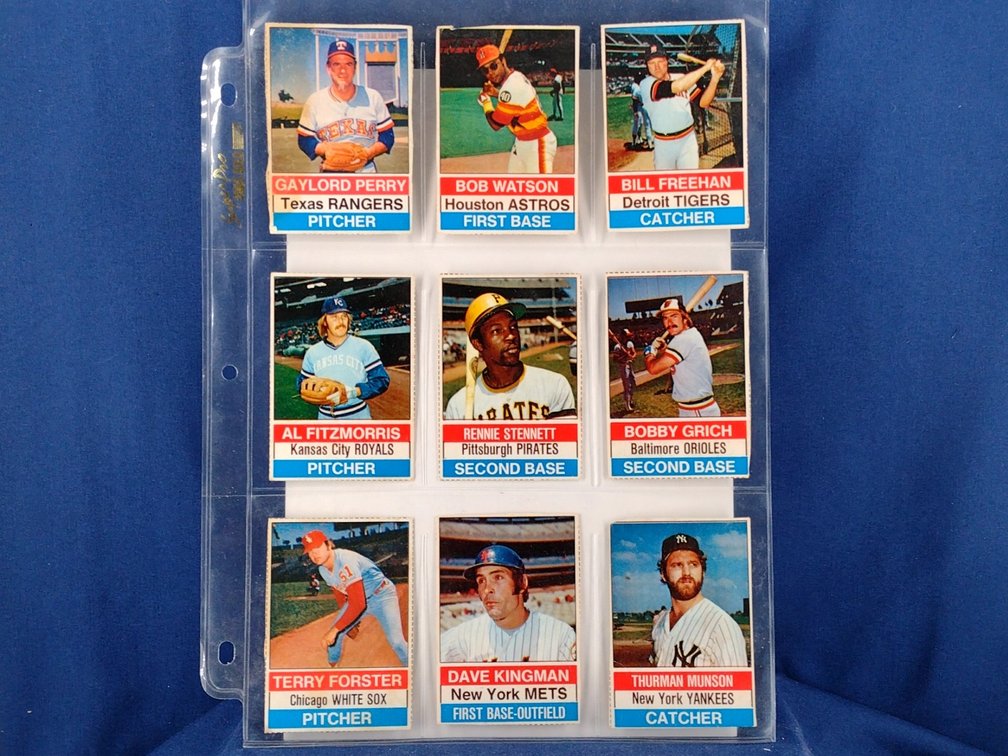 1970's Hostess Various 9 pocket page