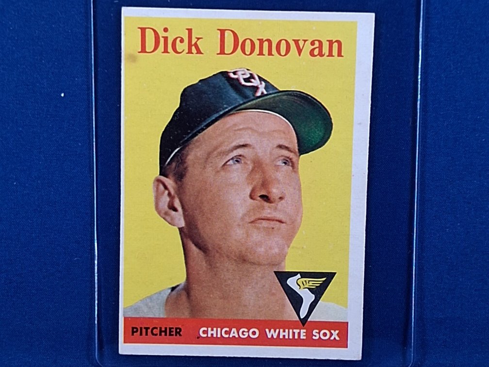 1958 Topps Dick Donovan 290