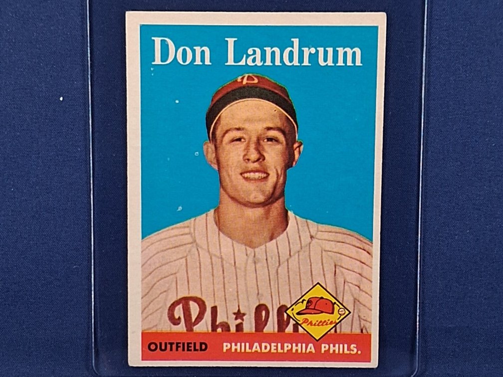 1958 Topps Don Landrum 291