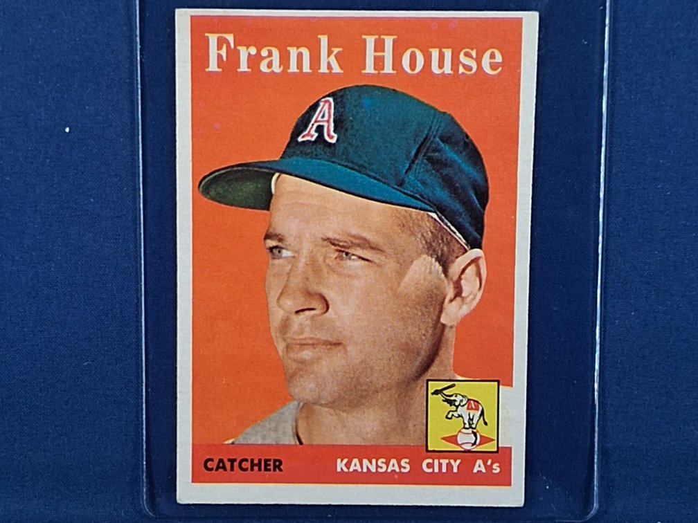 1958 Topps Frank House 318