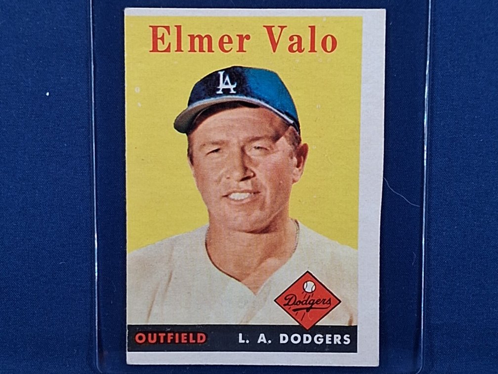 1958 Topps Elmer Valo 323