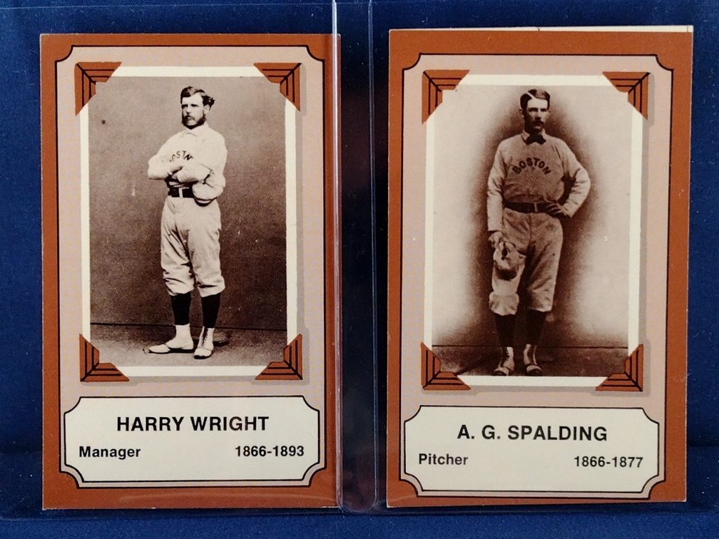 1975 Fleer Bresnahan, Spalding, Wright 2,4,7