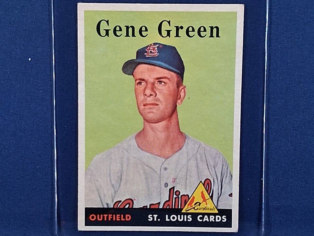 1958 Topps Gene Green 366