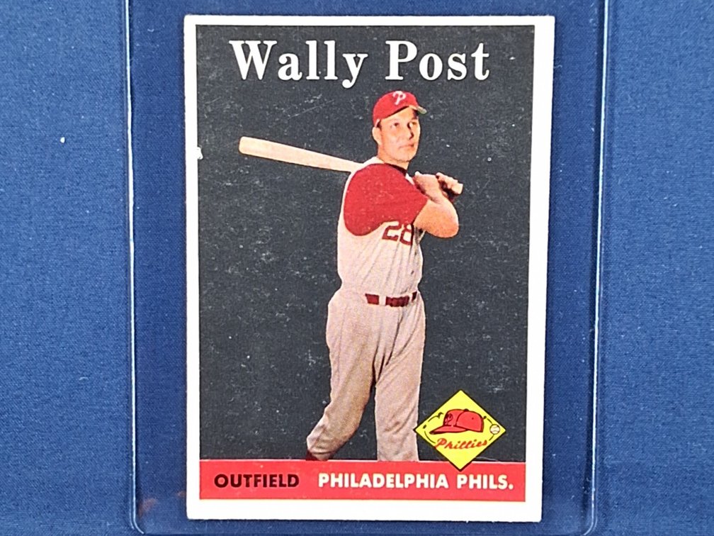 1958 Topps Wally Post 387