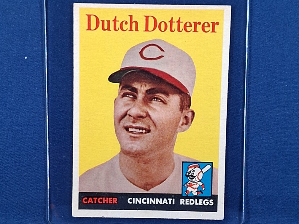 1958 Topps Dutch Dotterer 396