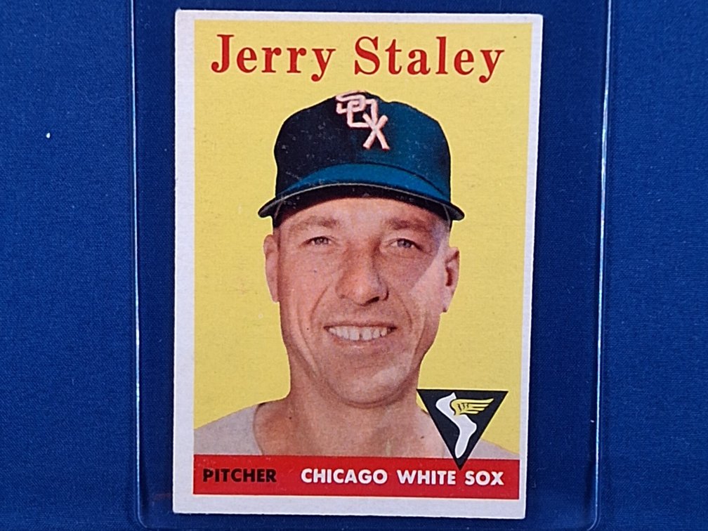1958 Topps Jerry Staley 412