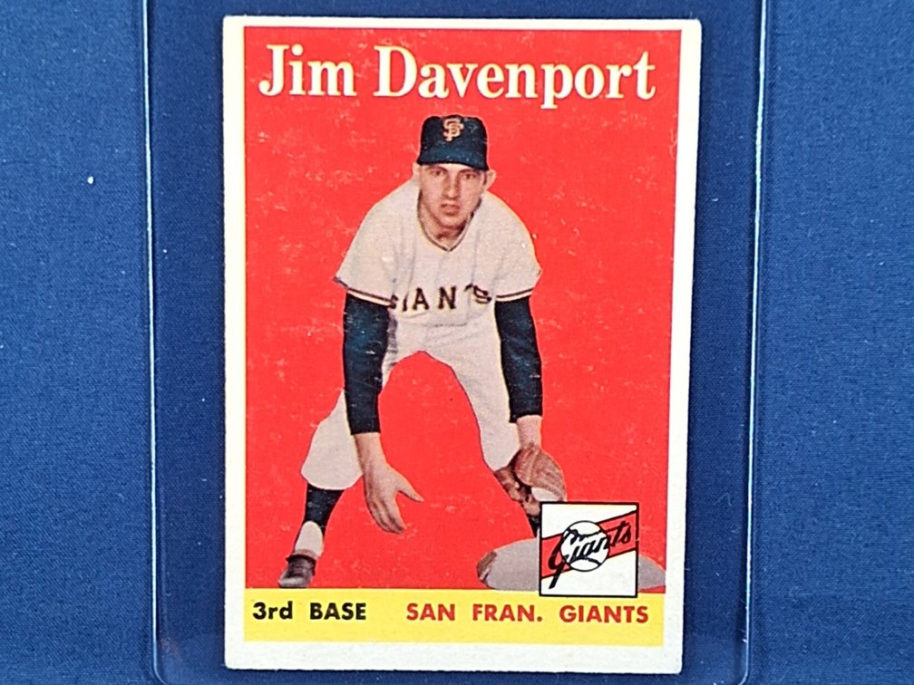 1958 Topps Jim Davenport 413