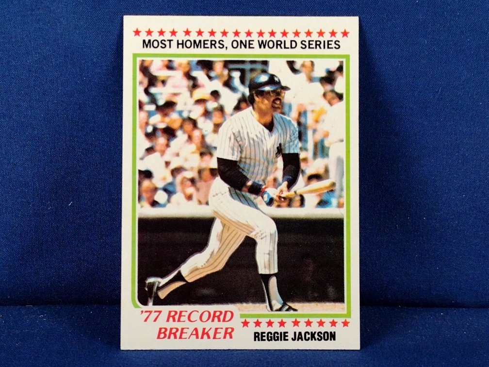 1978 Topps Jackson Record Breaker 7